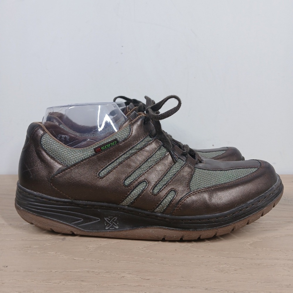 Sano by Mephisto Walking Shoes Women 10.5 Brown Leather Comfort Tech Euro - Picture 6 of 10